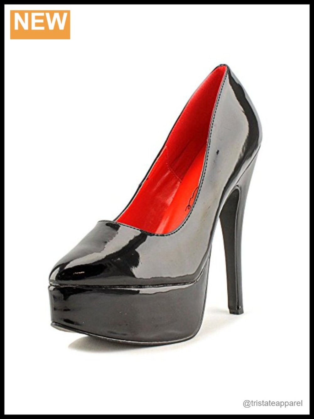Platform Pump Stiletto Heel Closed Toe Pull-On Party